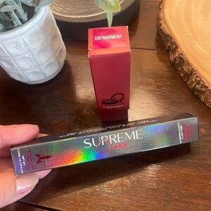New Jeffree Entrapment Star 2 Piece Lip Bundle Lipstick & Supreme Gloss